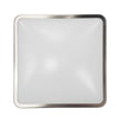 Load image into Gallery viewer, 11 in. Square Single Ring Flush Mount Ceiling Light, 1050LM, Power 15W, AC120V, 4000K Dimmable Brushed Nickel, Hallway Light Fixture - LEDMyPlace