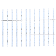 Load image into Gallery viewer, 12-Pcs Flexible LED Back Lighting Series With Tape Adhesive Backside, DC24V, 6W/bar, 600LM, 7000K, IP33, UL, RoHS Listed, Pure White