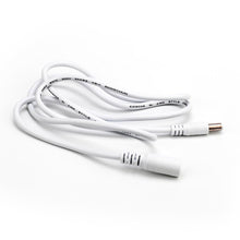 Load image into Gallery viewer, 12ft wire with DC5.5 female connector at one end,DC5.5 male connector at another end - LEDMyPlace
