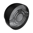 Load image into Gallery viewer, 12W, Decorative LED Outdoor Wall Sconce, Half Round, Dimmable, ETL Listed, Frosted Glass Shade, Wet Location, 3000K/5000K, Deck Rail Lighting, Black - LEDMyPlace