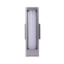 Load image into Gallery viewer, 12W Modern LED Outdoor Wall Sconce Light, Silver Finish, Dimmable, ETL Listed - Wet Location - LEDMyPlace