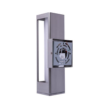 Load image into Gallery viewer, 12W Modern LED Outdoor Wall Sconce Light, Silver Finish, Dimmable, ETL Listed - Wet Location - LEDMyPlace