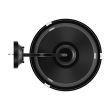 Load image into Gallery viewer, 12W Textured Black Gooseneck LED Outdoor Wall Light with Nickel Cage, 3000K (Warm White), Dimmable, 1000 Lumens, ETL Listed - LEDMyPlace