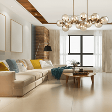 Load image into Gallery viewer, 14 - Light Linear Chandeliers for Dining Room Glass Globe New Brass Finish Hardware Finish with Mercury Glass, Pendant Lighting, E12 Base - LEDMyPlace