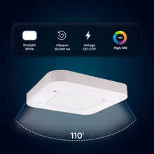 Load image into Gallery viewer, 150W LED Canopy Light, 15600LM, 5700K, UL, Damp/Wet Locations, For Gas Stations, High Bay Carport, Indoor Parking, Underpasses, Loading Docks, Outdoor Area Light - LEDMyPlace