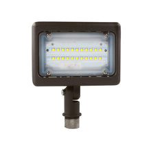 Load image into Gallery viewer, 15W Outdoor LED Flood Security Lights, 5700K, 1730LM, IP65 Waterproof Landscape Lighting, Knuckle Mount, Bronze, Outdoor Garden Area Security Floodlight - LEDMyPlace