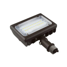 Load image into Gallery viewer, 15W Outdoor LED Flood Security Lights, 5700K, 1730LM, IP65 Waterproof Landscape Lighting, Knuckle Mount, Bronze, Outdoor Garden Area Security Floodlight - LEDMyPlace
