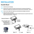 Load image into Gallery viewer, 15W Outdoor LED Flood Security Lights, 5700K, 1730LM, IP65 Waterproof Landscape Lighting, Knuckle Mount, Bronze, Outdoor Garden Area Security Floodlight - LEDMyPlace