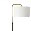 Load image into Gallery viewer, 15″W x 60″H Floor Lamp with White Linen Shade – Black or Brushed Brass Finish - 2 Pack - LEDMyPlace
