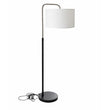 Load image into Gallery viewer, 15″W x 60″H Floor Lamp with White Linen Shade – Black or Brushed Nickel Finish - 2 Pack - LEDMyPlace