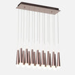 Load image into Gallery viewer, 16 - Light Chandelier, Industrial Hanging/ Suspension Light Fixture, 112W, 3000K(warm white), 5600LM, Island Pendant Light, Dimmable - LEDMyPlace