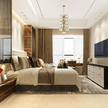 Load image into Gallery viewer, 16 - Light Modern Glass Ball Bubble Chandelier New Brass Finish Hardware with Mercury Glass, E12 Base - LEDMyPlace