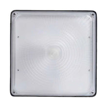 Load image into Gallery viewer, LED Canopy Light with 30W-70W Selectable Wattage &amp; 3000K-5000K CCT – Bronze
