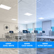 Load image into Gallery viewer, 2 - ft x 4 - ft LED Panel Light 50/60/72 Watt Adjustable, 4000K/5000K/6500K CCT Changeable, Dip Switch, 0 - 10V Dim, 120 - 277V, ETL, DLC 5.1, Recessed Back - lit, LED Drop Ceiling Lights - LEDMyPlace