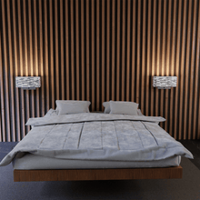 Load image into Gallery viewer, 2 - Light, 14"W Bedside Headboard Light, Rectangular Shape, Material: Metal + Acrylic, Twinkle Glossy Finish, 110V, ETL, w/ on/off Rocker Switch, Wall Mounted Light - LEDMyPlace
