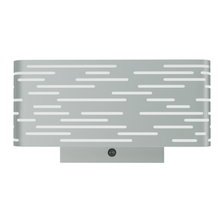 Load image into Gallery viewer, 2 - Light, 14"W Bedside Headboard Light, Rectangular Shape, Material: Metal + Acrylic, Twinkle Glossy Finish, 110V, ETL, w/ on/off Rocker Switch, Wall Mounted Light - LEDMyPlace