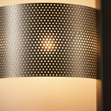 Load image into Gallery viewer, 2 - Light Brushed Nickel Wall Sconce, White Glass shade, Dimension: W10"xH11.75"xE4" - LEDMyPlace