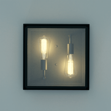 Load image into Gallery viewer, 2 - Light Outdoor Ceiling Lights Black Outdoor Flushmount - LEDMyPlace