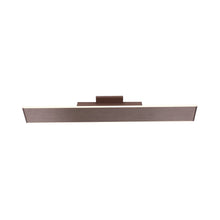 Load image into Gallery viewer, 2 - Lights, Indoor Rectangular Wall Sconce with Brushed brown Body Finish, 3000K, Dimmable - LEDMyPlace