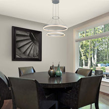 Load image into Gallery viewer, 2 - Ring, Modern LED Chandelier, 78W, 120V, 3000K, 3985LM, Dimmable - LEDMyPlace