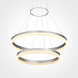 Load image into Gallery viewer, 2 - Ring, Modern LED Chandelier, 78W, 120V, 3000K, 3985LM, Dimmable - LEDMyPlace