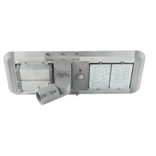 Load image into Gallery viewer, 20W Outdoor LED Solar Street Light, 5700K, 2500LM, 18VDC, IP66, Adjustable Mount, Silver - LEDMyPlace