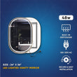 Load image into Gallery viewer, 24 in. X 36 in. LED Lighted Bathroom Mirror with Gold Frame, Touch Sensor Switch and CCT Remembrance, CRI 90+, Evo Style - LEDMyPlace
