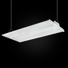 Load image into Gallery viewer, 2FT LED Linear High Bay Shop Light, 110W, 5700K, 15000LM, 120 - 277VAC, 0 - 10V Dim, UL DLC Listed, Linear Hanging Light for Warehouse Workshops - 2 Pack - LEDMyPlace