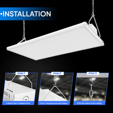 Load image into Gallery viewer, 2FT Linear LED High Bay Light 105W/135W/165W Wattage Adjustable, 4000k/5000K/6500K CCT Changeable, Dip Switch, 0 - 10V Dim, 120 - 277V Input Voltage, ETL, DLC 5.1 Listed - LEDMyPlace