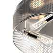 Load image into Gallery viewer, 3 - Lights Cage Style Flush Mount Fixture, Drum Shape, E26 Base, UL Listed, 3 Years Warranty - LEDMyPlace