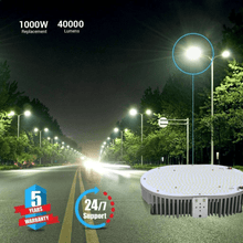 Load image into Gallery viewer, 300W LED Shoebox Retrofit Kit Light, 40000lm 5700k UL DLC Approved MEANWELL Driver, Retrofit Lights for Parking Lot - LEDMyPlace