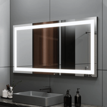 Load image into Gallery viewer, 36 in. x 48 in. Vanity Mirror with Lights, Anti - Fog, CRI 90+, Makeup Mirror with Lights, Touch Switch Control, CCT Adjustable With Remembrance, LED Mirror for Bathroom, Inner Window Style - LEDMyPlace
