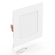 Load image into Gallery viewer, 4" 9W LED Slim Panel Recessed Ceiling Light CCT Changeable 2700K 3000K 3500K 4000K 5000K, with Junction Box, Square - LEDMyPlace