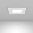 Load image into Gallery viewer, 4 Inch Ultra Thin Square LED Recessed Light with Junction Box, 9W, 650LM, Damp Location, Dimmable, Ceiling Mount Light Trim For Office, Kitchen, Bedroom, Bathroom - LEDMyPlace