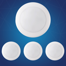 Load image into Gallery viewer, 4" LED Disk Downlight, 10W, 5CCT Changeable: 2700K/3000K/3500K/4000K/5000K, 120V AC, Damp Rated