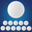 Load image into Gallery viewer, 4" LED Disk Downlight, 10W, 5CCT Changeable: 2700K/3000K/3500K/4000K/5000K, 120V AC, Damp Rated