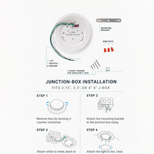 Load image into Gallery viewer, 4" LED Disk Downlight, 10W, 5CCT Changeable: 2700K/3000K/3500K/4000K/5000K, 120V AC, Damp Rated - LEDMyPlace