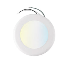 Load image into Gallery viewer, 4" LED Disk Downlight, 10W, 5CCT Changeable: 2700K/3000K/3500K/4000K/5000K, 120V AC, Damp Rated - LEDMyPlace