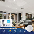 Load image into Gallery viewer, 4" LED Disk Downlight, 10W, 5CCT Changeable: 2700K/3000K/3500K/4000K/5000K, 120V AC, Damp Rated - LEDMyPlace