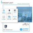 Load image into Gallery viewer, 4 - Lights Chandelier Lighting Fixture, Clear Glass Chandelier for Kitchen, Coffee Bar, E26 Base - LEDMyPlace