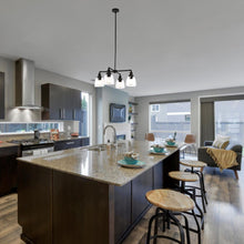 Load image into Gallery viewer, 4 - Lights Chandelier Lighting Fixture, Clear Glass Chandelier for Kitchen, Coffee Bar, E26 Base - LEDMyPlace