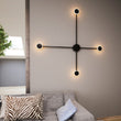 Load image into Gallery viewer, 4 - Lights, LED Wall Sconce Light 12W/Head, 3000K, 600LM/Head, Integrated LED Light Combination, 120V Dimmable, Matte Black Body Finish - LEDMyPlace