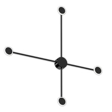 Load image into Gallery viewer, 4 - Lights, LED Wall Sconce Light 12W/Head, 3000K, 600LM/Head, Integrated LED Light Combination, 120V Dimmable, Matte Black Body Finish - LEDMyPlace