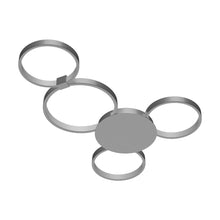 Load image into Gallery viewer, 4 Rings, LED Circle Flushmount Lights, 41W, 3000K, 2986LM, Hallway Light Fixtures, - LEDMyPlace
