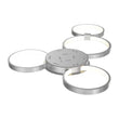 Load image into Gallery viewer, 4 Rings, LED Circle Flushmount Lights, 41W, 3000K, 2986LM, Hallway Light Fixtures, - LEDMyPlace