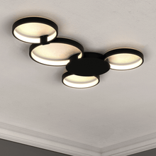 Load image into Gallery viewer, 4 Rings, LED Circle Flushmount Lights, 41W, 3000K, 2986LM, Hallway Light Fixtures, - LEDMyPlace