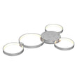 Load image into Gallery viewer, 4 Rings, LED Circle Flushmount Lights, 41W, 3000K, 2986LM, Hallway Light Fixtures, - LEDMyPlace