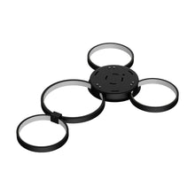 Load image into Gallery viewer, 4 Rings, LED Circle Flushmount Lights, 41W, 3000K, 2986LM, Hallway Light Fixtures, - LEDMyPlace
