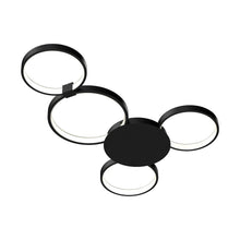 Load image into Gallery viewer, 4 Rings, LED Circle Flushmount Lights, 41W, 3000K, 2986LM, Hallway Light Fixtures, - LEDMyPlace
