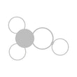 Load image into Gallery viewer, 4 Rings, LED Circle Flushmount Lights, 41W, 3000K, 2986LM, Hallway Light Fixtures, - LEDMyPlace